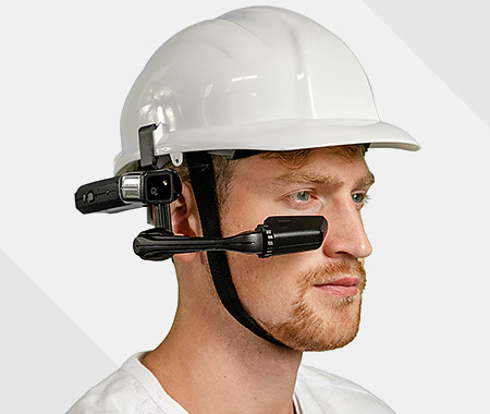 Helmet for remote commissioning